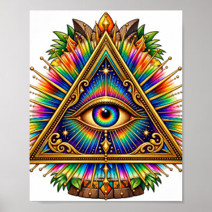 Affiche Cobalt Sun Eye