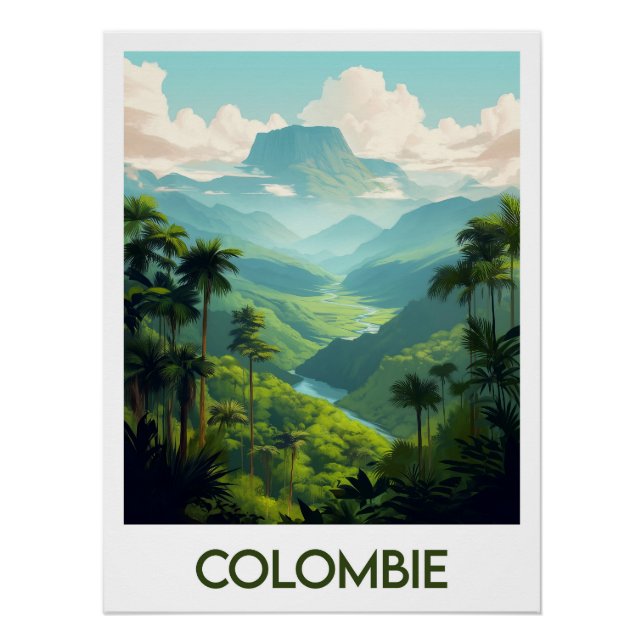 Affiche Colombie (Devant)
