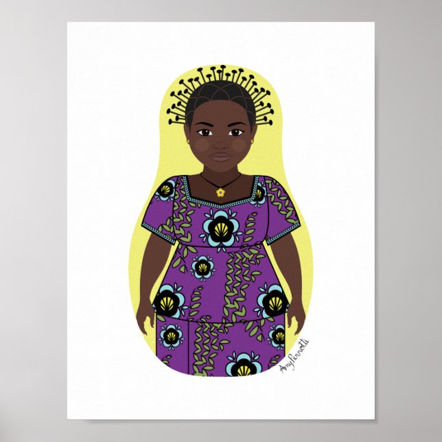 Affiche congolaise Matryoshka (Devant)