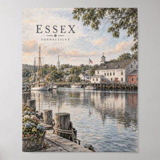 Affiche Connecticut Coastal 18 #060