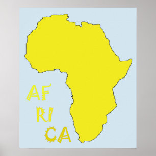 Affiche Cool Afrique
