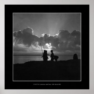 Affiche CRÉPUSCULAIRE d'AMUSEMENT (arrière - plan