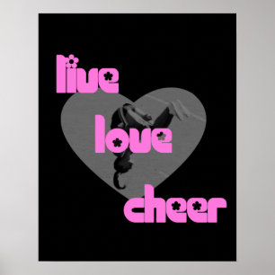 Affiche d'acclamation d'amour de paix