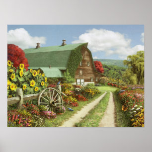 Affiche d'Alan Giana "Silence of the Valley"