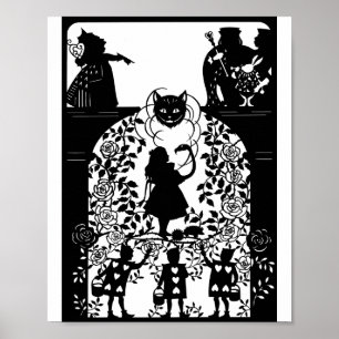 Affiche d'Alice au pays des merveilles