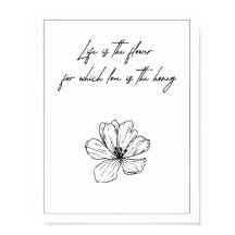 Affiche d'amour inspirationnelle