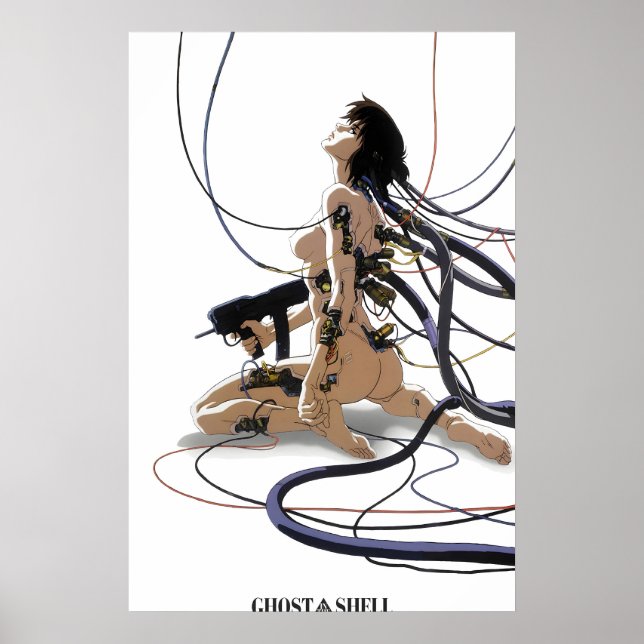 Affiche d'anime Ghost in a Shell - Art officiel (Devant)