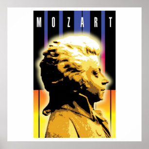 AFFICHE D'ARC-EN-CIEL DE MOZART