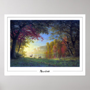 Affiche d'art Albert Bierstadt Zedign #11
