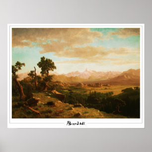 Affiche d'art Albert Bierstadt Zedign #14
