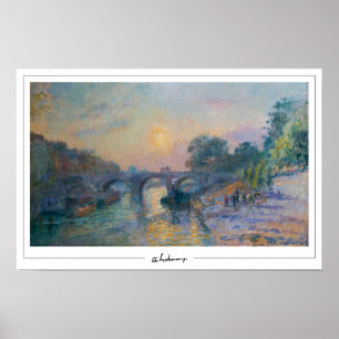 Affiche d'art Albert Lebourg Zedign #179