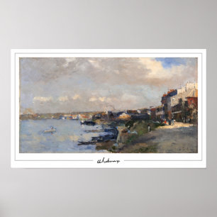 Affiche d'art Albert Lebourg Zedign #195