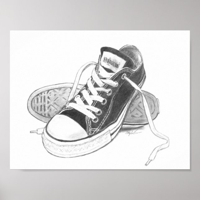 Affiche d'art basket (Devant)