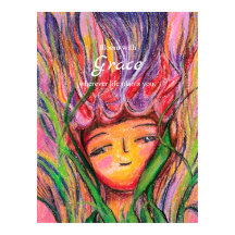 Affiche d'art Bloom With Grace pour elle