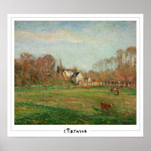 Affiche d'art Camille Pissarro Zedign #12-2