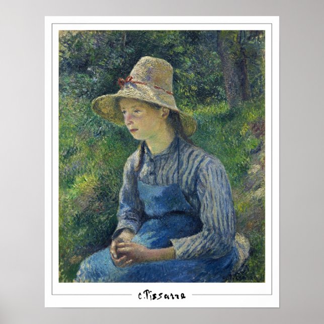 Affiche d'art Camille Pissarro Zedign #277-2 (Devant)