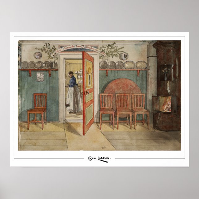 Affiche d'art Carl Larsson Zedign #330 (Devant)