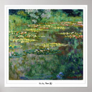 Affiche d'art Claude Monet Zedign #13
