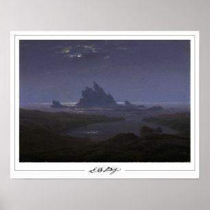 Affiche d'art de Caspar David Friedrich Zedign #16