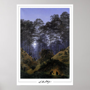 Affiche d'art de Caspar David Friedrich Zedign #42