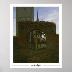 Affiche d'art de Caspar David Friedrich Zedign #62