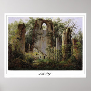 Affiche d'art de Caspar David Friedrich Zedign #93