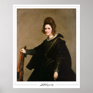 Affiche d'art de Diego Velázquez Zedign #1