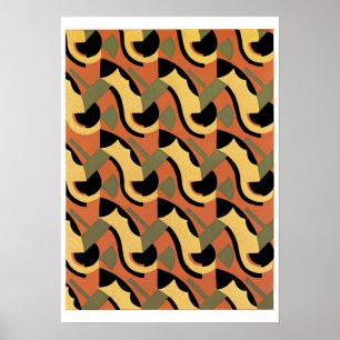 Affiche d'art de jazz de Gladky de serge