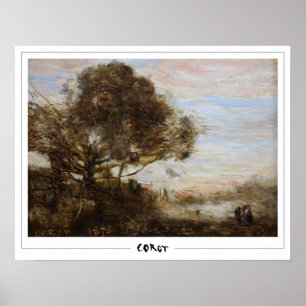 Affiche d'art de Jean-Baptiste-Camille Corot #170