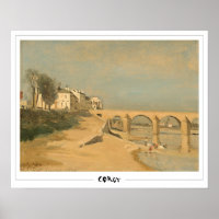 Affiche d'art de Jean-Baptiste-Camille Corot #442-