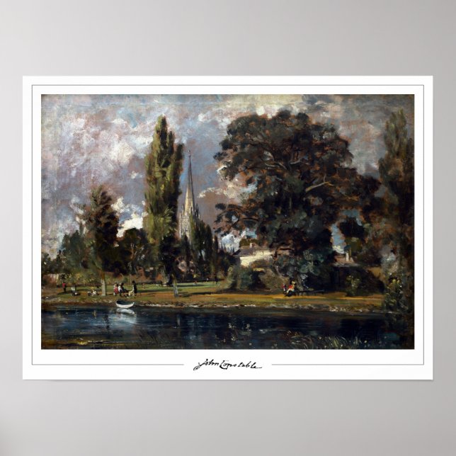 Affiche d'art de John Constable Zedign #197 (Devant)