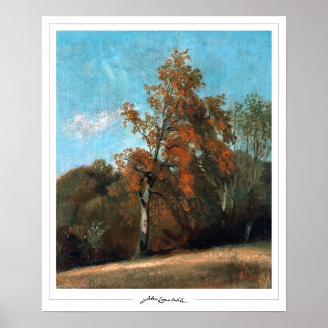 Affiche d'art de John Constable Zedign #23 (Devant)