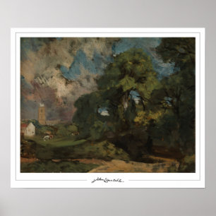 Affiche d'art de John Constable Zedign #245-2