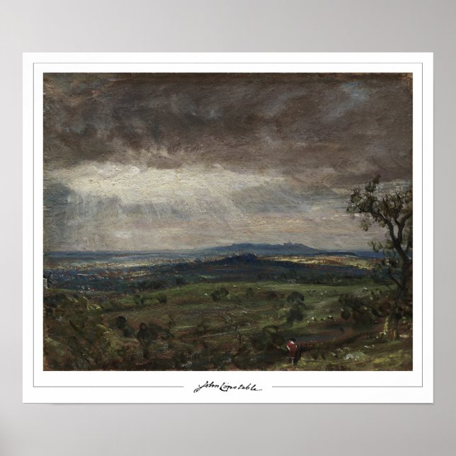 Affiche d'art de John Constable Zedign #275 (Devant)