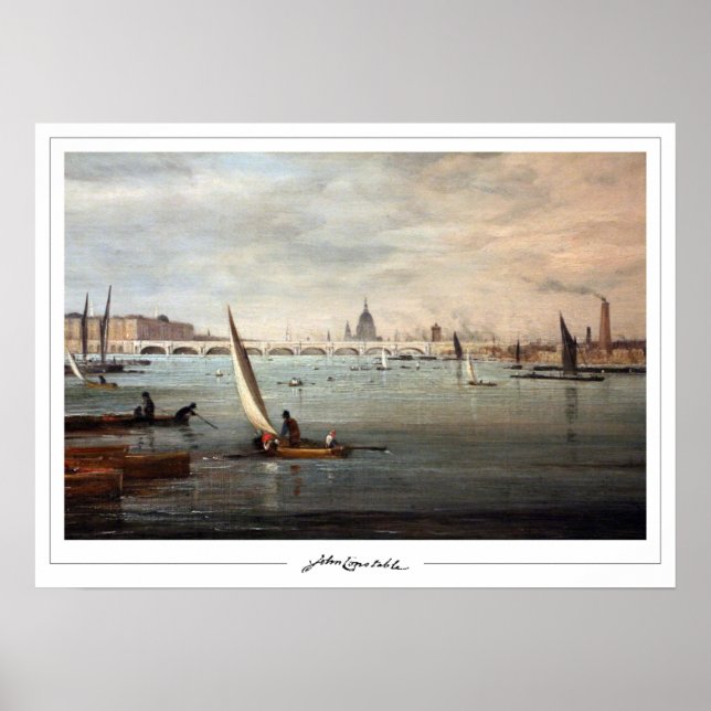 Affiche d'art de John Constable Zedign #294-2 (Devant)