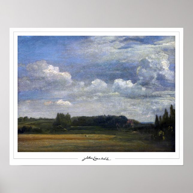 Affiche d'art de John Constable Zedign #396-2 (Devant)