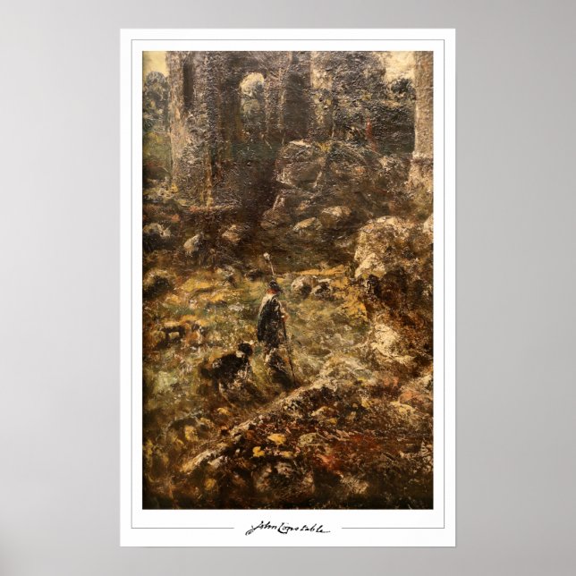 Affiche d'art de John Constable Zedign #462 (Devant)
