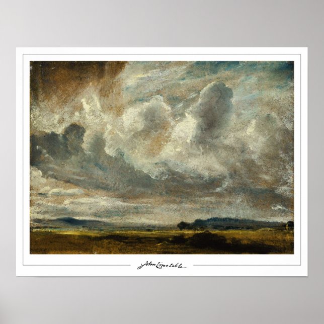 Affiche d'art de John Constable Zedign #562 (Devant)
