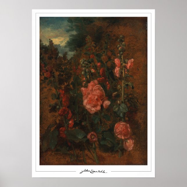 Affiche d'art de John Constable Zedign #599-2 (Devant)