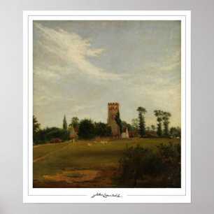 Affiche d'art de John Constable Zedign #74-2