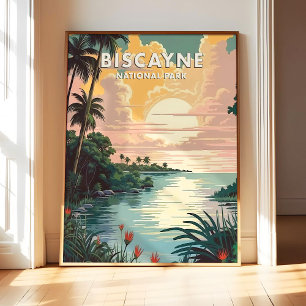 Affiche d'art de l'impression du parc national de 