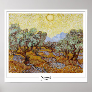 Affiche d'art de Vincent Van Gogh Zedign #13