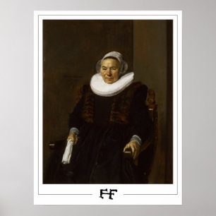 Affiche d'art de Zedign de Frans Hals #111