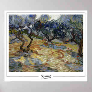 Affiche d'art de Zedign Vincent Van Gogh #55