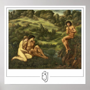 Affiche d'art d'Edward Burne-Jones Zedign #2