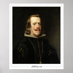 Affiche d'art Diego Velázquez Zedign #25