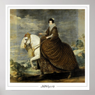 Affiche d'art Diego Velázquez Zedign #44