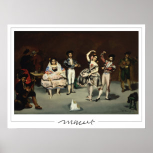Affiche d'art Édouard Manet Zedign #18
