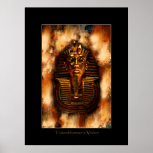 Affiche D'Art Égyptien VISION TUTANKHAMUN