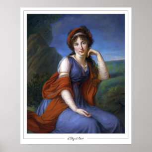 Affiche d'art Élisabeth Vigée Le Brun Zedign #257
